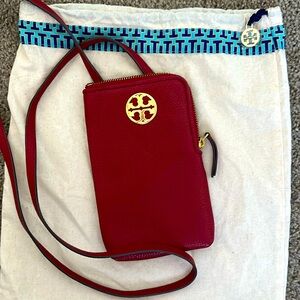 Tory Burch Red Crossbody Bag